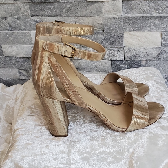 Botkier Gianna Cream Block Heel Sandals - Picture 3 of 8